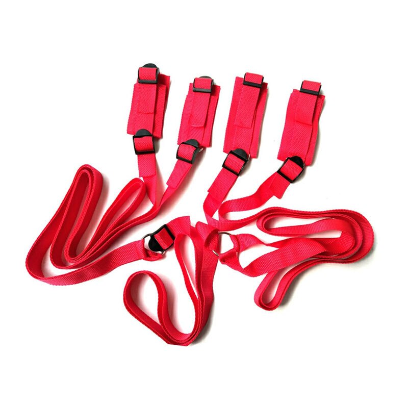Sex Products Restraint Bed Flirt Restraints Adult Games BDSM Bondage Set Handcuffs Ankle Cuff Sex Toys for Women Slave Fetish
