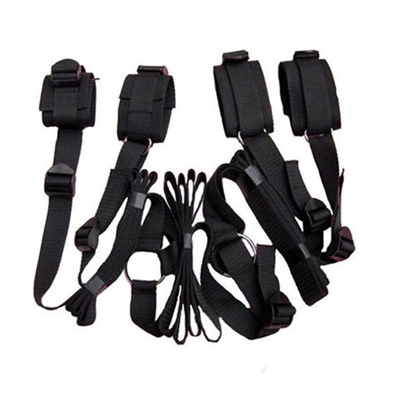 Sex Products Restraint Bed Flirt Restraints Adult Games BDSM Bondage Set Handcuffs Ankle Cuff Sex Toys for Women Slave Fetish