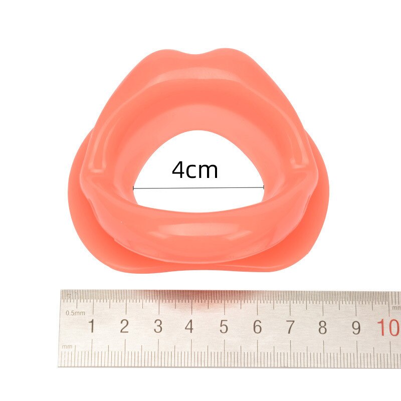 Sex Slave Silicone Lips O Ring Open Mouth Gag Oral Mouth Gag Ball Fetish Bdsm Bondage Restraints Erotic Toys Sex Toy for Couples