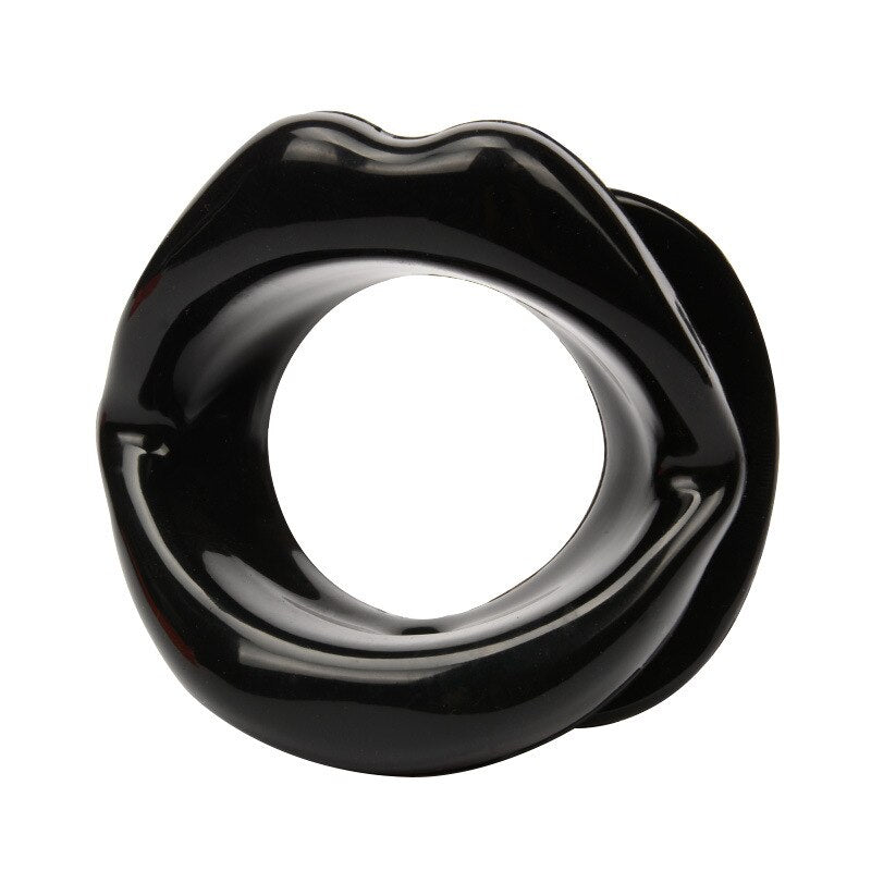 Sex Slave Silicone Lips O Ring Open Mouth Gag Oral Mouth Gag Ball Fetish Bdsm Bondage Restraints Erotic Toys Sex Toy for Couples