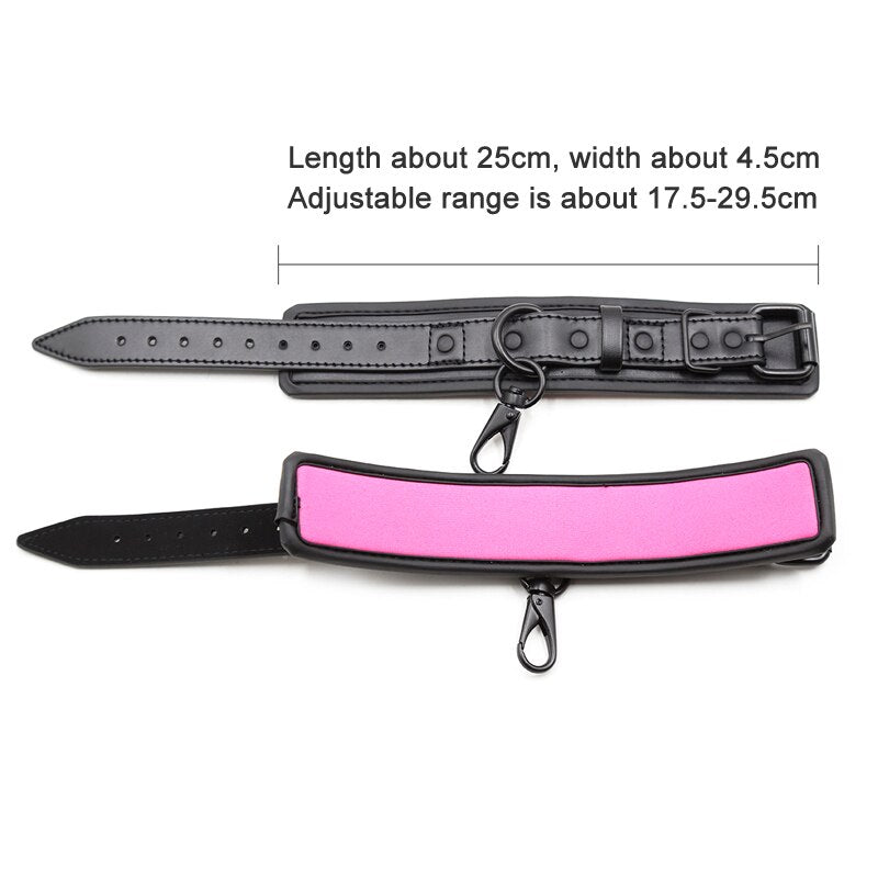 Sex Toys Adjustable Leather Bondage for Woman Couples Hang Buckle Link Bdsm Bondage Restraints Exotic Accessories