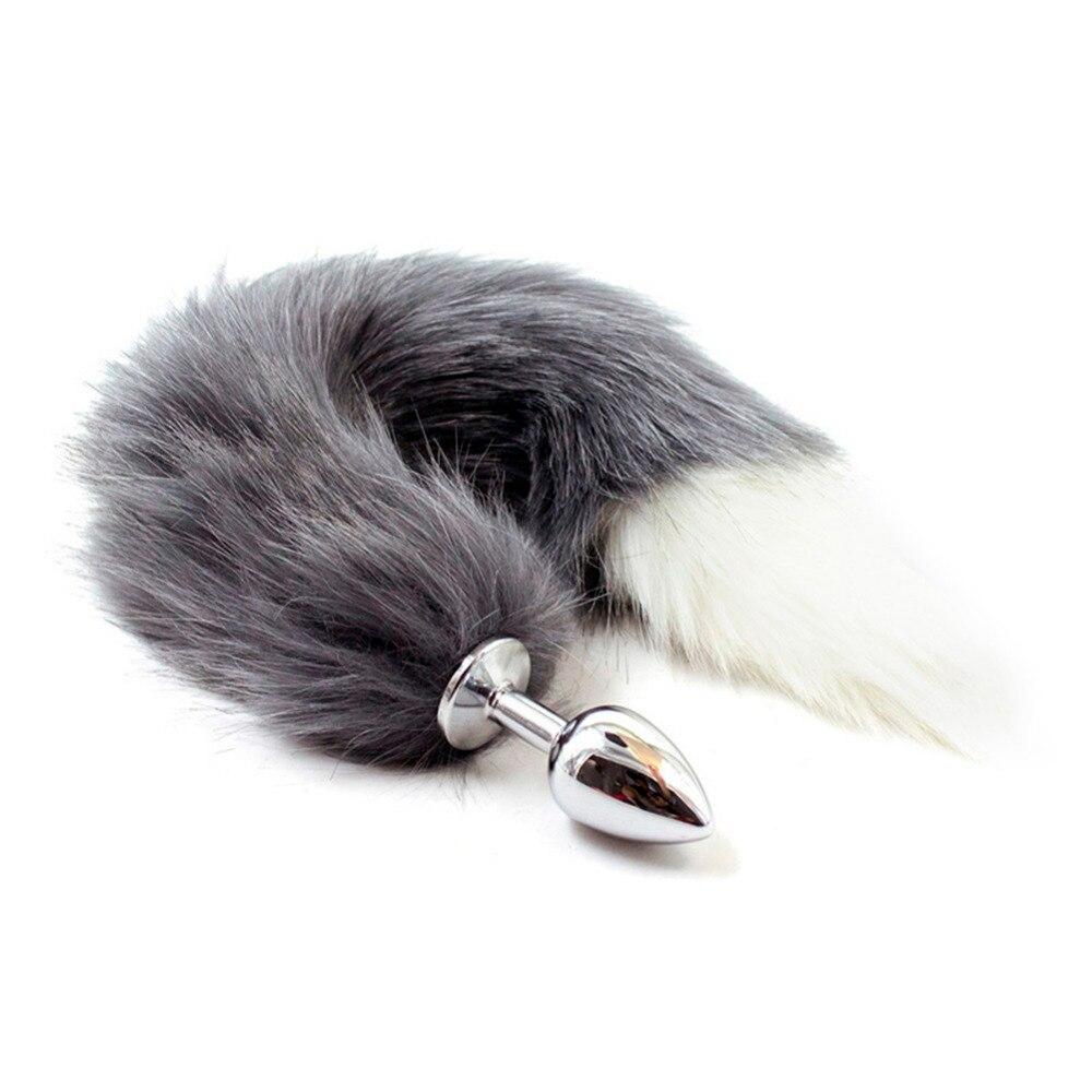 Sex Toys Faux Fox Tail Anal Butt Anal Tail For Adult Women Sex Products