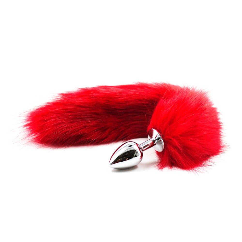 Sex Toys Faux Fox Tail Anal Butt Anal Tail For Adult Women Sex Products
