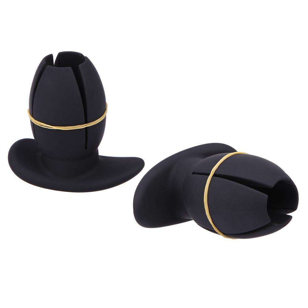 Silicone Anal Dilator Opening Butt Expander Speculum Anal Plug Adult  Sex Toy
