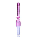 Silicone Jelly Long Anal Vibrator Magic Wand Anal Butt Plug Beads G Spot Massager Adult Sex Toys for Woman Couples Masturbation
