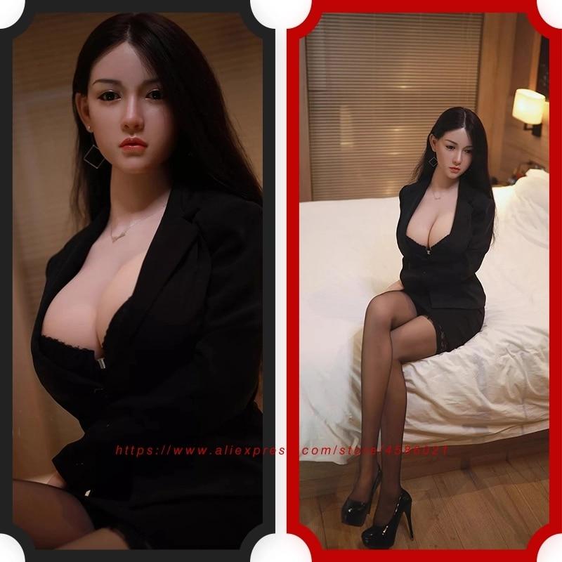 หุ่นเซ็กส์ซิลิโคนญี่ปุ่นขนาด 160 ซม. หุ่นเซ็กซี่เหมือนจริงสำหรับผู้ชาย หุ่นรักผู้ใหญ่สมจริง รูปทรงหน้าอก ช่องคลอด ช่องปาก ทวารหนัก