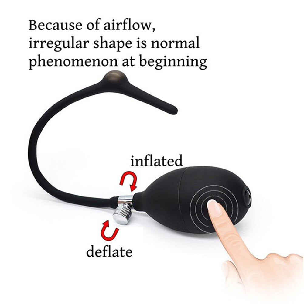 Silicone Urethral Stimulation Rod Dilator Penis Plug Catheter Male Sounding Tube Urethral Stretcher Adult Sex Toy for Men Erotic