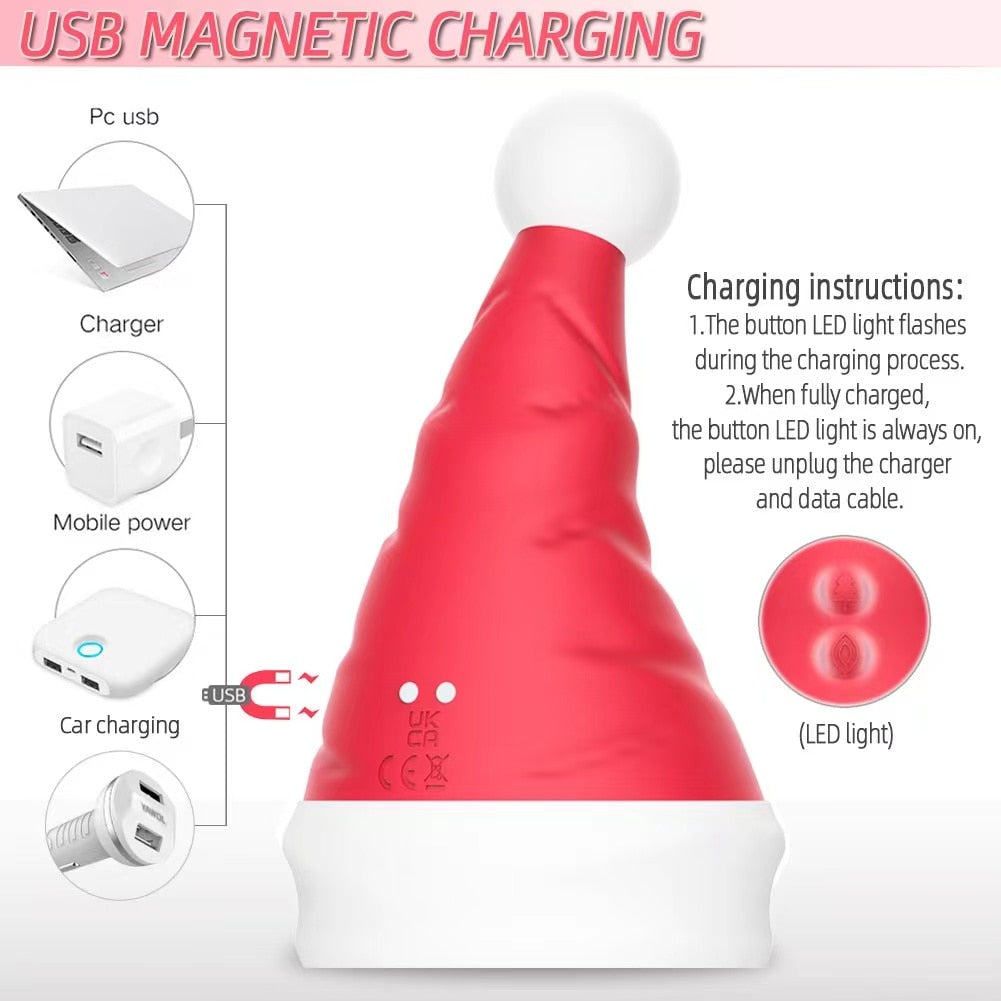 Snowman Clit Sucker Vibrator เซ็กซ์ทอยสำหรับผู้หญิงผู้ใหญ่18หัวนมคริสต์มาสหญิง Clitoris สูญญากาศกระตุ้นดูดช่องคลอด Oral
