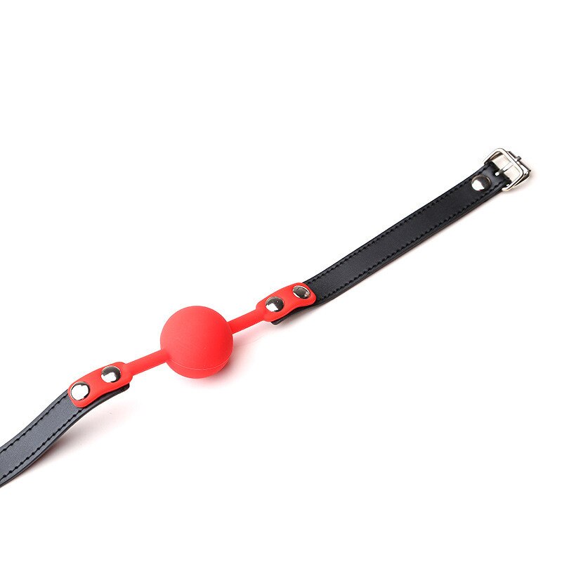 Soft Silicone Oral Gag Ball Whip BDSM Bondage Gear Slave Fetish Open Mouth Breathable Exotic Sex Toys for Couples Women Cosplay