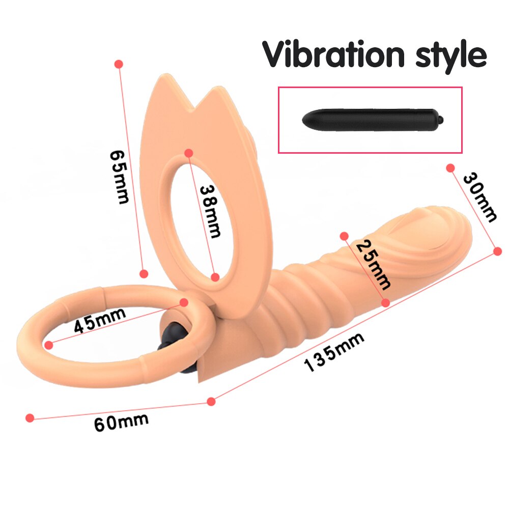 Strap-On Dildo ของเล่นช่วยตัวเองสำหรับผู้หญิง สายรัดองคชาต Dildo อวัยวะเพศ Plug Anal ลูกปัด Plug G-Spot ของเล่นสำหรับผู้ใหญ่18
