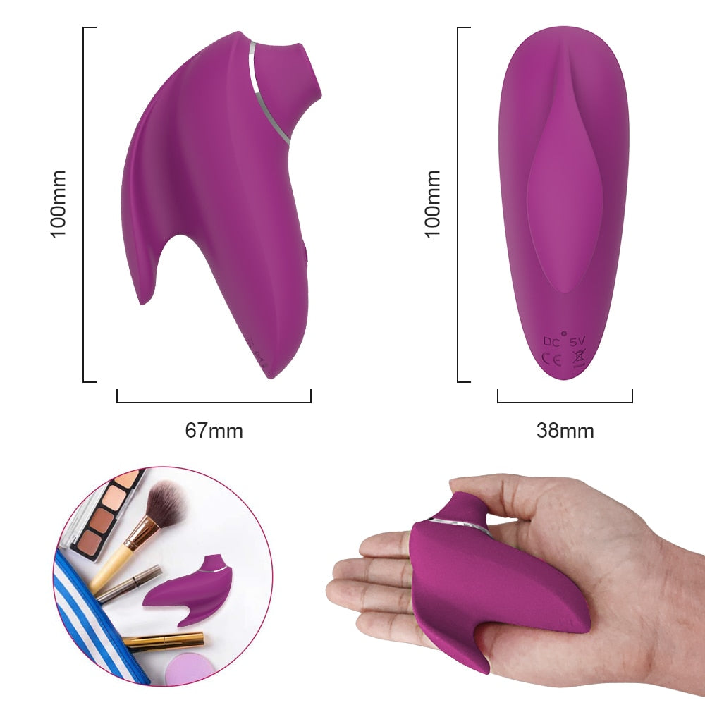Sucking Vibrator Sex Toy for Women Vibrating Sucker Oral Clitoris Stimulator Sex Suction Vibrator Female Adults Product