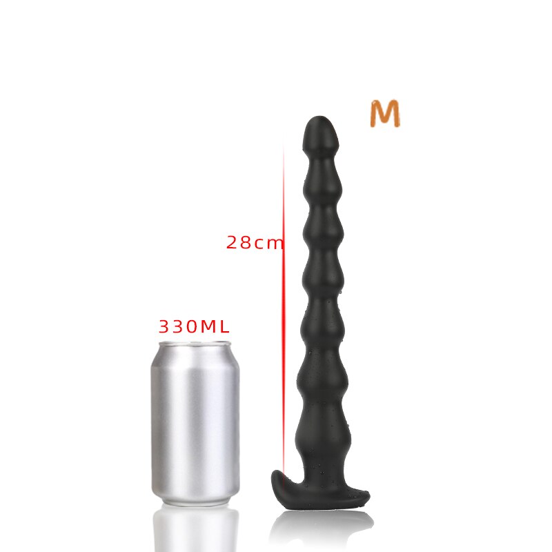 Super Long Anal Plug Penis Prostate Massage Anus Dilator Vagina Masturbation Adult for Women and Men Anal Beads Fisting Sex Toys