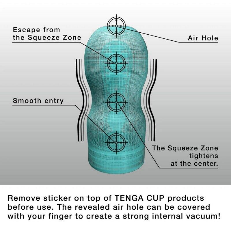 TENGA TOC Aircraft Cup Silicone Vaginal Male Masturbator Cup Device Vagina Deep Throat Masturbation Adult Sex Toys for Men