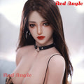 สีแดงมุมซิลิโคน TPE จริงตุ๊กตาหลอดเลือดดำปลูกผม Beauty Lady Hot Body เอเชียช่องคลอดที่สมจริงตุ๊กตายางผู้ใหญ่ผู้ชาย