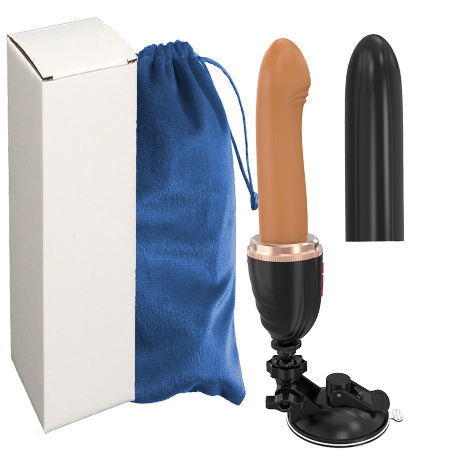 เครื่อง Telescopic Dildo Vibrator และอัตโนมัติขึ้นลง Massager G Spot Thrusting Retractable ช่องคลอดของเล่นหญิงการสำเร็จความใคร่