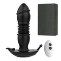Thrusting เครื่องสั่น Dildo Anal Plug Vibrator สำหรับชายต่อมลูกหมากนวด Masturbators Remote Butt Plug Telescopic Vibrator SexToys