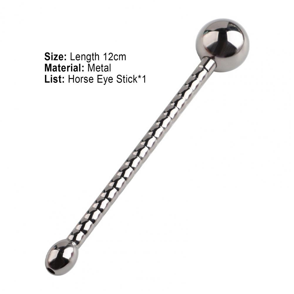 Urine Plugging Rod Metal Horse Eye Expander Stainless Steel Appliance Masturbation Toy Urethral Bead Pagoda Horse Eye Stick Male