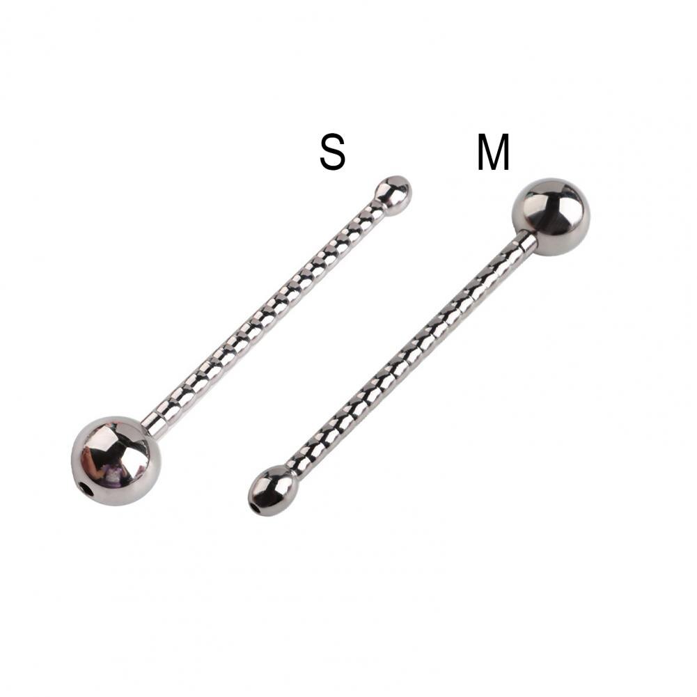Urine Plugging Rod Metal Horse Eye Expander Stainless Steel Appliance Masturbation Toy Urethral Bead Pagoda Horse Eye Stick Male