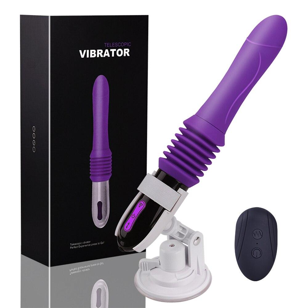 Sex Fun Anal Vibrator for Orgasm Hands-free G-Spot Vibrator Vibrator with Suction Cup Sex Toy
