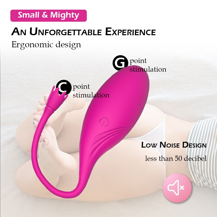 รีโมทคอนโทรลไร้สายการออกกำลังกายแน่น Vibrating ไข่10 Speeds G Spot Clit Vibrator สำหรับผู้หญิงช่องคลอดกระตุ้นผู้ใหญ่เซ็กซ์ทอย