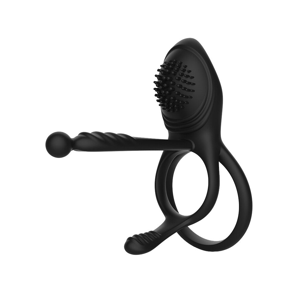 รีโมทคอนโทรลไร้สายอวัยวะเพศชายแหวน Vibratior Delay Ejaculation Vibrating Cockring กระตุ้น Clitoris เซ็กซ์ทอยสำหรับชายคู่