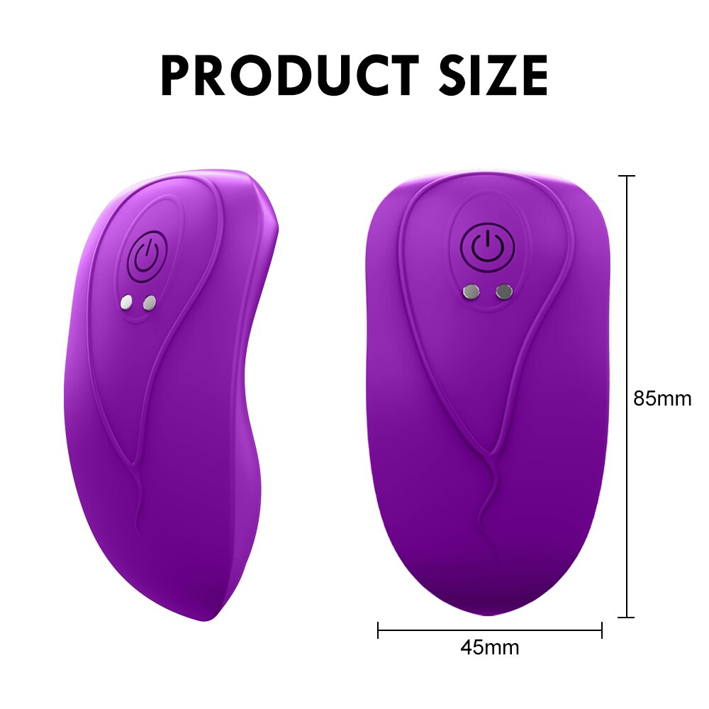 ผีเสื้อสวมใส่ Vibrator ไร้สายรีโมทแอปกางเกง Dildo Vibrator สำหรับผู้หญิง Clitoral Stimulator นวดเร้าอารมณ์เซ็กซ์ทอย