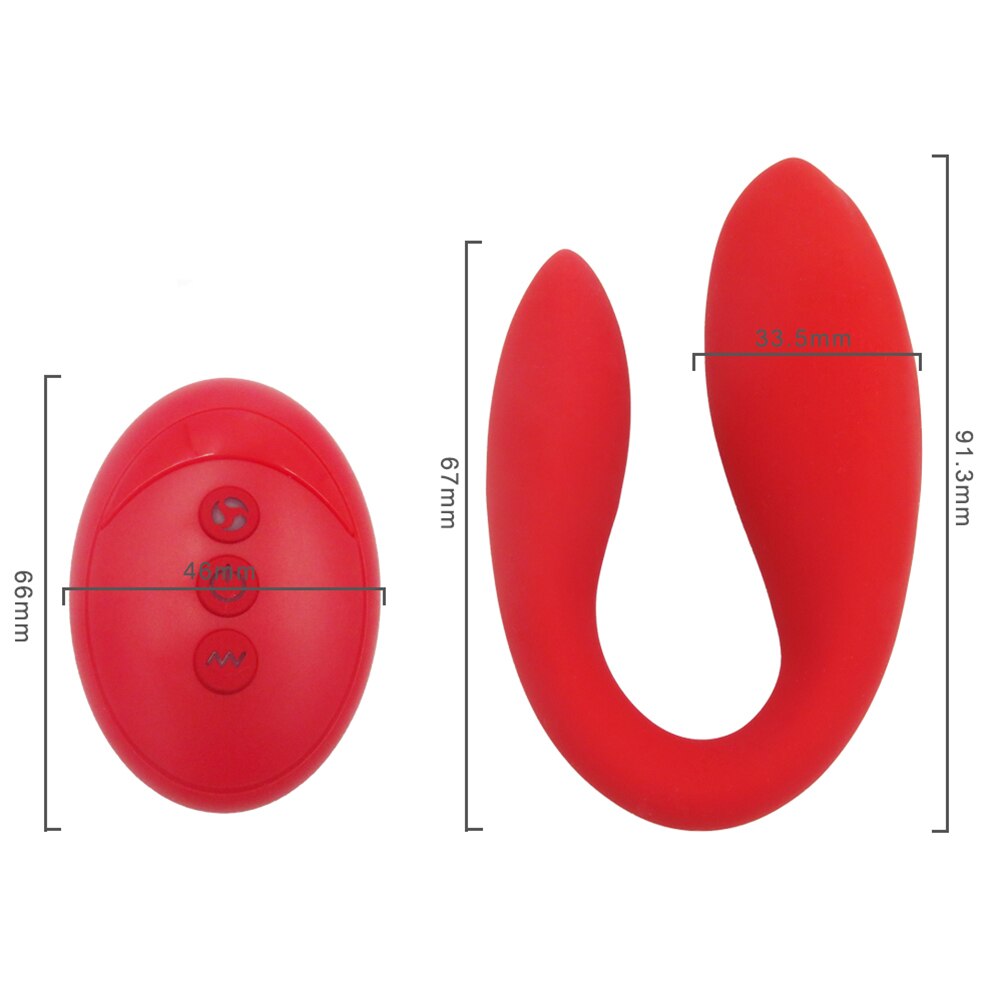 Wireless Remote Control Vibrator คู่หูเครื่องสั่นสะเทือนแบบสวมใส่ได้ ดิลโด้กระตุ้นช่องคลอดและปุ่มคลิตอริส อุปกรณ์เซ็กซ์ทอยสำหรับผู้หญิงสำหรับการช่วยตัวเอง
