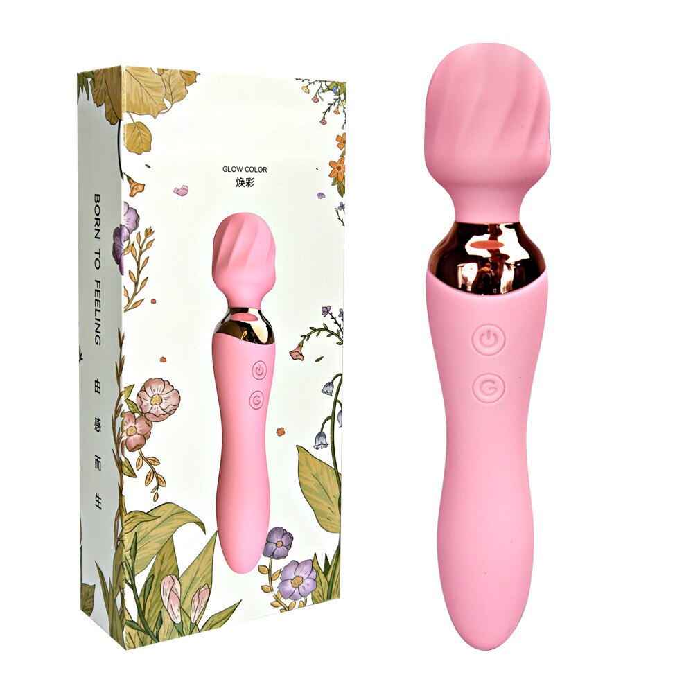 เครื่องสั่นสำหรับผู้หญิง Wand Av Stick Dildo Vibrator เซ็กซ์ทอยสำหรับผู้หญิงผู้ใหญ่ของเล่น Clitoris Stimulator G Spot Massager เซ็กซี่สินค้า