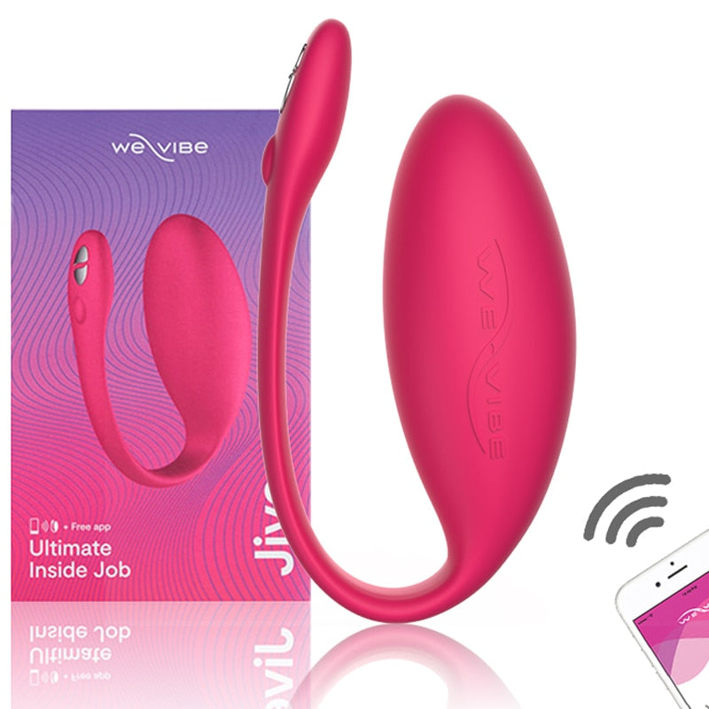 We-Vibe Jive Bullet App ควบคุม Vibrator สำหรับคู่รัก ซิลิโคนสวมใส่ ของเล่น APP 18 Vibrators หญิง G Spot กระตุ้น