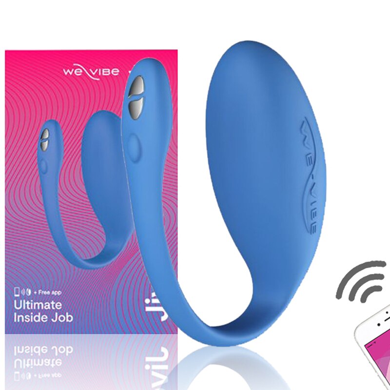 We-Vibe Jive Bullet App ควบคุม Vibrator สำหรับคู่รัก ซิลิโคนสวมใส่ ของเล่น APP 18 Vibrators หญิง G Spot กระตุ้น