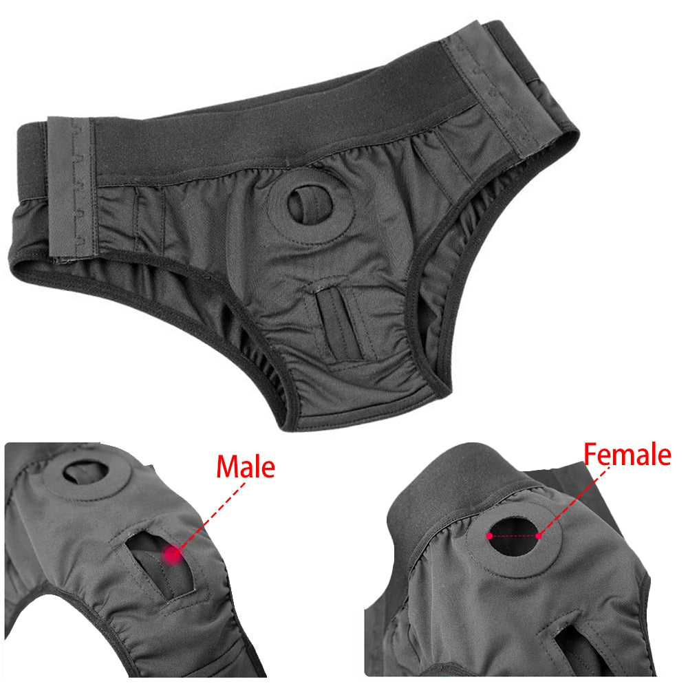 Wearable Strapon Dildo for Lesbian G Spot Stimulator Adult Sex Toys Panties Strap on Penis Pants Sex Toys for Women Erotic Toys