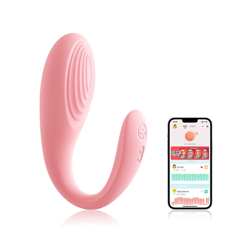 Wireless Bluetooth G Spot Dildo Vibrator for Women APP Remote Control Wear Vibrating Egg Clit Female Panties Sex Toys for Adults
