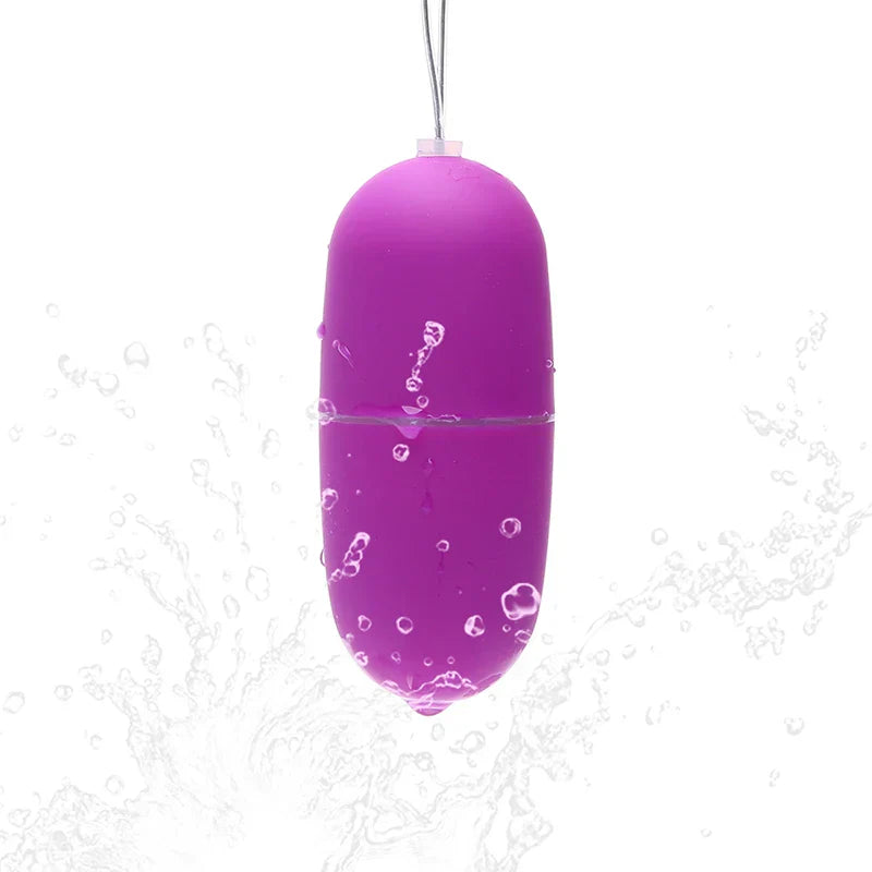 ของเล่นทางเพศไวเบรเตอร์ G-spot แบบไร้สายสำหรับผู้หญิง รีโมทควบคุมได้ 10 ระดับ ไข่สั่นกระตุ้นคลิตอริส ของเล่นนวดช่องคลอด