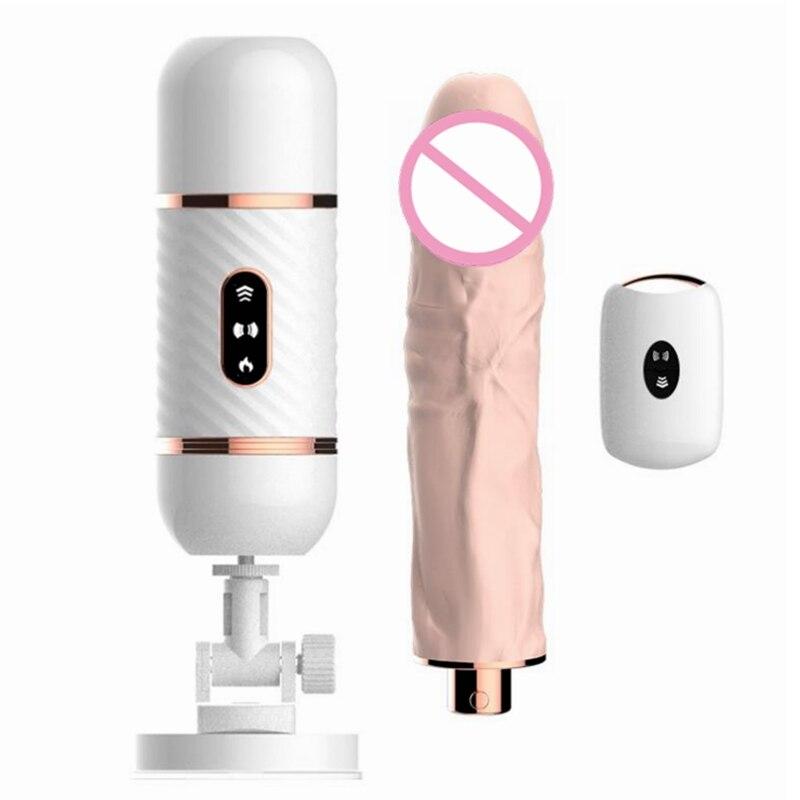 Wireless Remote Control Automatic Sex Machine Telescopic Dildo Vibrators For Woman Masturbation Pumping Gun Sex Toys For Woman