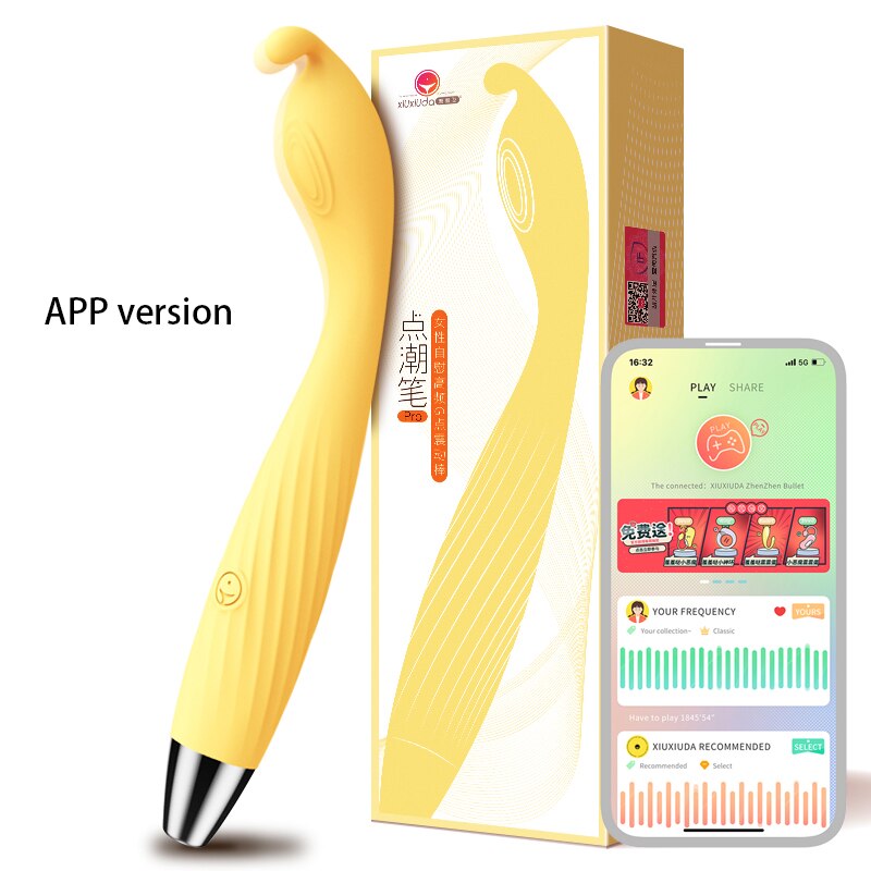 APP 10ความเร็วที่มีประสิทธิภาพ Vibrators สำหรับผู้หญิง magic Dual มอเตอร์ Wand Body Massager เซ็กซ์ทอยสำหรับผู้หญิง G Spot ผู้ใหญ่ของเล่น