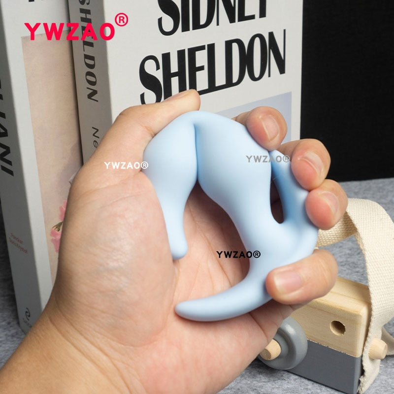 YWZAO Ass Women Sex Toys Men Intimate Silicone Erotic Bdsm Goods Big Butt Prostate Massager for Adults 18 Anal Plug G05