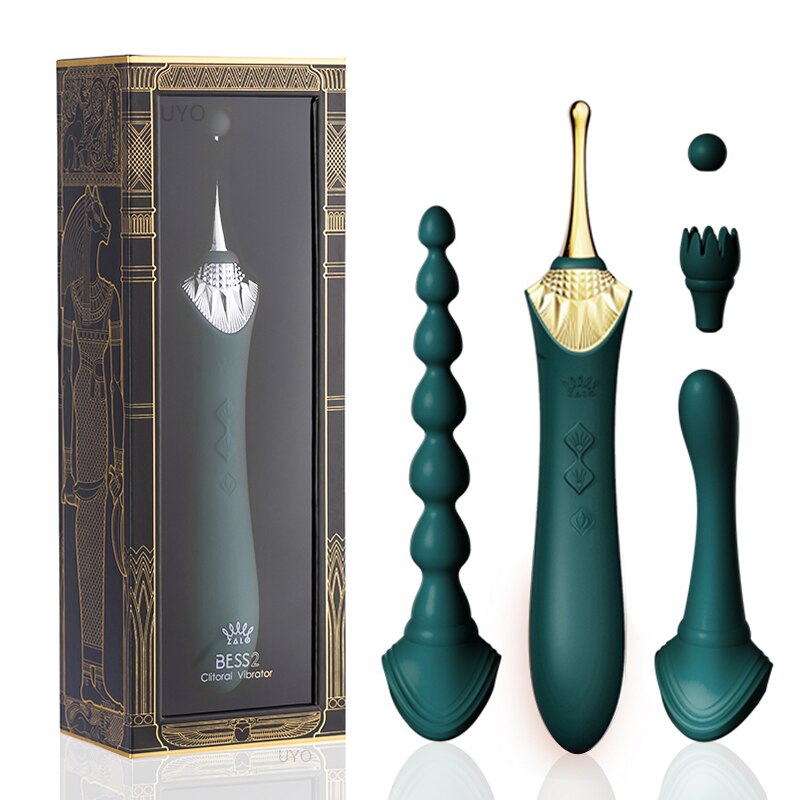 ZALO BESS 2.0G-Spot Vibrator ซิลิโคนกระตุ้น Clitoral Usb คู่มอเตอร์ Retro Massager ผู้ใหญ่เซ็กซ์ทอยสำหรับสตรี