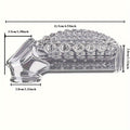Unique Crystal Dildo Cover - Non-Electric. Solid Color Novelty Sex Accessory For Couples