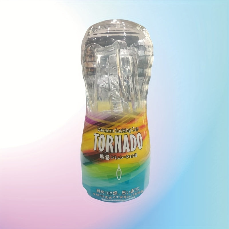Transparent 3D Realistic Electric Male Masturbator: Adult Party Toy for Men. Suitable for Ages 18+ (No Feathers. Silicone Material)
