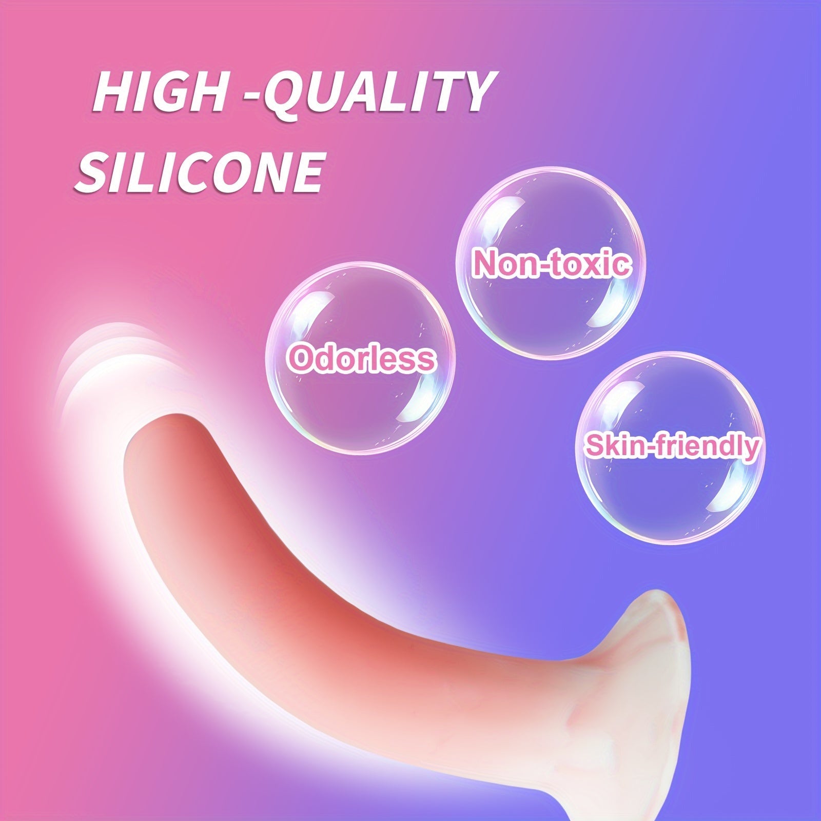 Powerful Suction Cup - Hands-Free Play Everywhere You Want: Super Real Texture - Experience The Real Man - Made of Liquid Silicone - 7.59In/19.5Cm - Delicate Texture - Suction Cup Design - Secure Grip - Non-Latex - No Battery Required