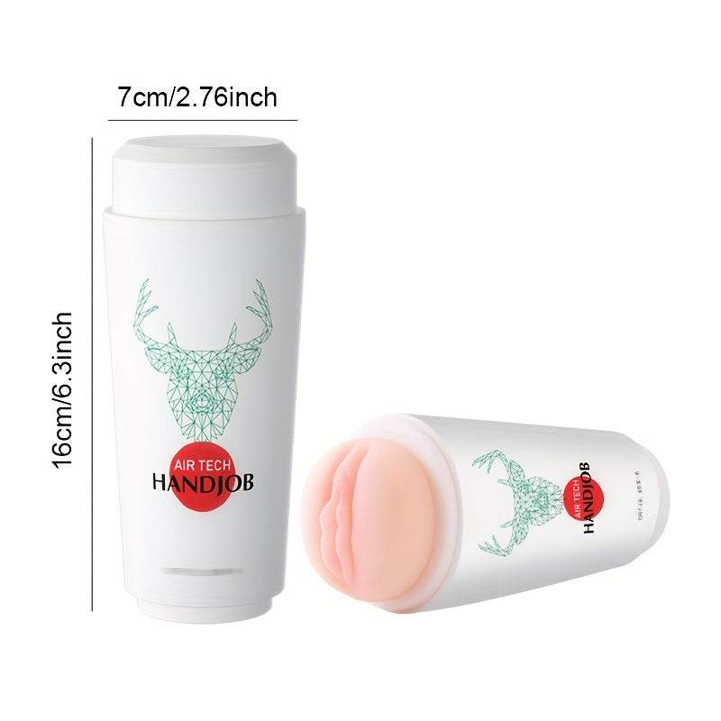 Male Masturbators - Waterproof. Latex-Free Tpe. Manual Pocket Pussy With 3 Realistic Textures For Enhanced Pleasure Male Mastuŕbation Toys Sex Toy For Men Masturbating