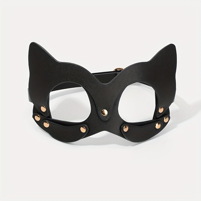 8pcs Leather Cat Ear Mask Set. Sexy Nipple Clip. Wrist Handcuffs. Collar. Drawstring. Edge Whip. Mouth Ball. Love Game Accessories. Sex Toys. Perfect Holiday Gift