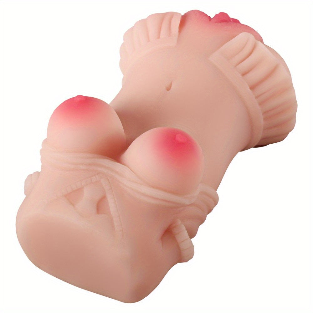 Male masturbator realistic. with 3D realistic vaginal and tight anal sex stroker. portable meat light sex doll adult male sex toy for male sexual pleasure cute styling Relax soothing toy. elastic soft toy gift