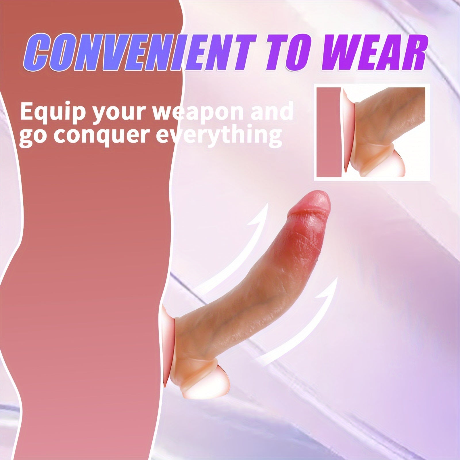 5.9-Inch Silicone Pteranodon Cock Sleeve - Waterproof. Non-Latex. Reusable. Realistic Textured Penis Extension. Elastic. Body Safe. for Men and Couples - No Electricity or Battery Needed