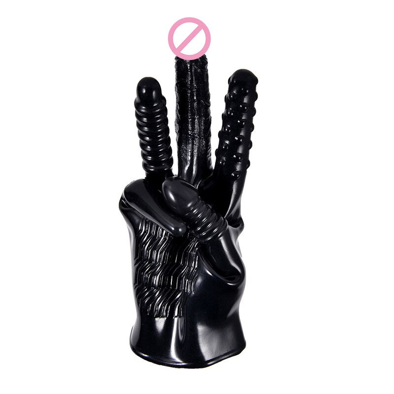 Sex Gloves Fingering Dildo Masturbation Erotic Vagina Stimulator Self-comforting Breast Nipple Massage BDSM Sexy Toys for Couple